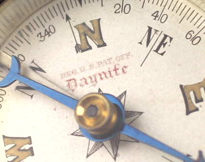 Daynife Swiss Pocket Compass, c. 1920








